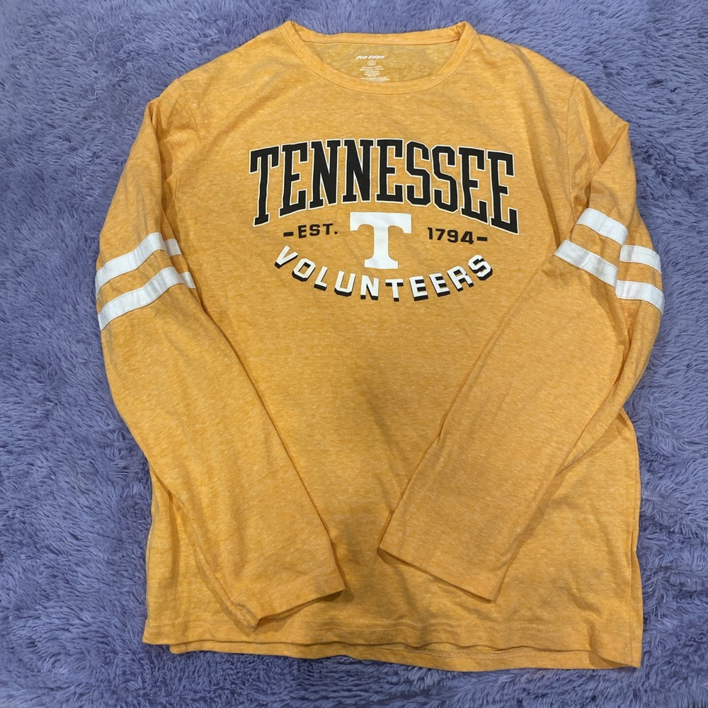 Pro Edge Tennessee Volunteers‎ Orange  Long Sleeve Shirt Unisex Adult M